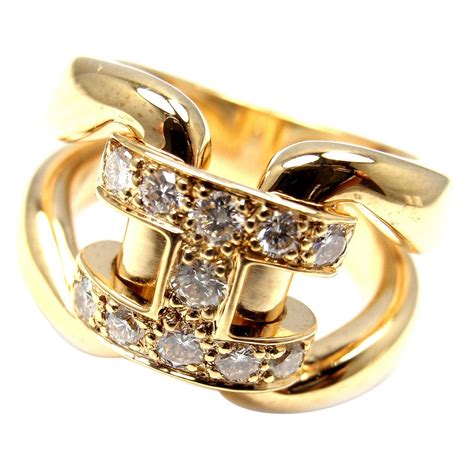 hermes ring gold
